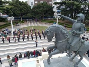 Acto central por el 80 aniversario de la Plaza San Martín